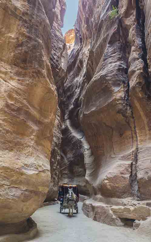 11 - Jordania - Petra - desfiladero del Sik